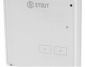 Проводной комнатный регулятор R-10z STOUT (АРТ. STE-0101-010003) белый