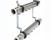 Коллектор из нержавеющей стали TECE (АРТ. 712557) 1"х3/4", 8 контуров