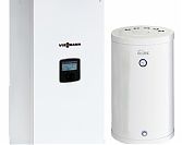 Пакет: электрокотел Viessmann Vitotron 100 VMN3-24 (АРТ. ZK05998) от 12 до 24 квт, бойлер Kospel VSWK 120 л