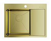Мойка Akisame 65 LG-L (АРТ. 4973083) светлое золото